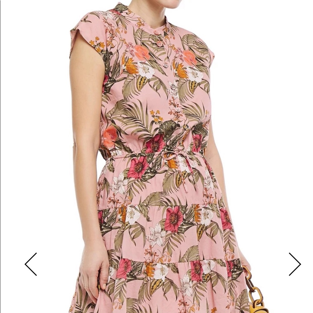 Rebecca Minkoff Ollie floral-print cotton dress